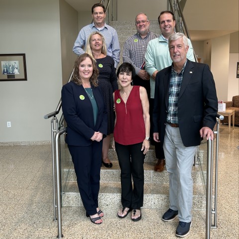 CSCPBC's Council joins CEO Lisa Williams-Taylor in recognizing May as Mental Health Awareness and Trauma-Informed Care Month by wearing green.